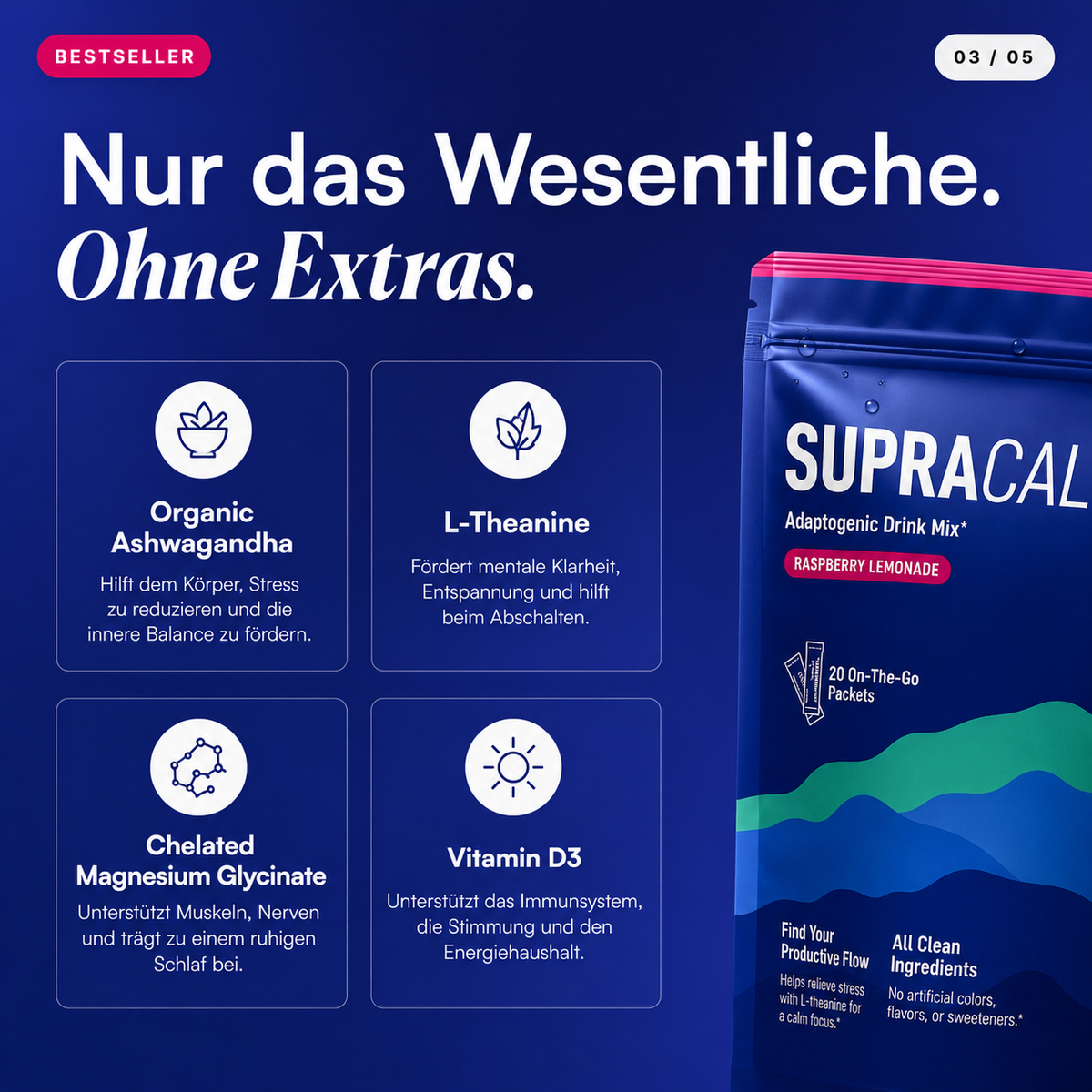 SupraCalm-Cortisol Stack